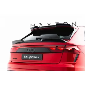 Spoiler Maxton Design adatto per il bagagliaio dell'Audi RSQ8 dopo il 2023, verniciato di nero-image-6235822