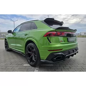 Spoiler Maxton Design adatto per il bagagliaio dell'Audi RSQ8 dopo il 2023, verniciato di nero-image-6235829