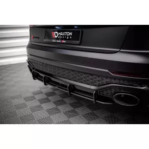 Add-on Maxton Design per diffusore adatto per Audi RSQ8 MK1 dopo il 2019, nero opaco-image-6235847