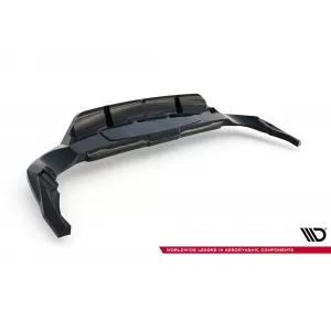 Spoiler Maxton Design adatto per paraurti posteriore di Audi RSQ8 dopo il 2023, laccato nero-image-6235874