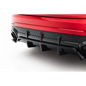 Spoiler Maxton Design adatto per paraurti posteriore di Audi RSQ8 dopo il 2023, laccato nero-image-6235878