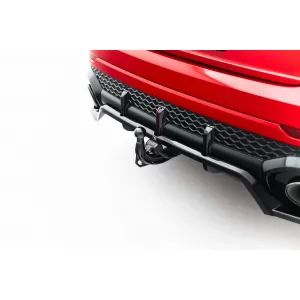 Spoiler Maxton Design adatto per paraurti posteriore di Audi RSQ8 dopo il 2023, laccato nero-image-6235879