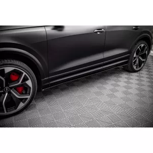 Maxton Design add-ons suitable for Audi RSQ8 side skirts after 2019, black lacquer