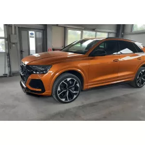 Maxton Design add-ons suitable for Audi RSQ8 side skirts after 2019, black lacquer