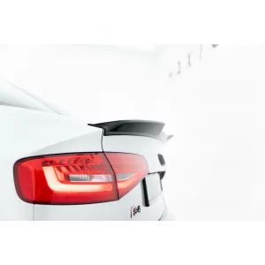 Spoiler Maxton Design adatto per Audi S4 B8 sedan 2012-2015, laccato nero-image-6235915