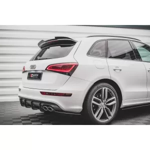 Spoiler adatto per Audi Q5 2012-2017, tipo Maxton Design SQ5, laccato nero-image-6235928