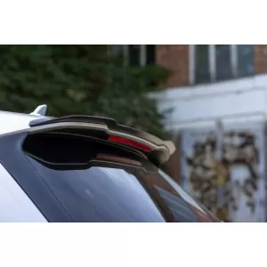 Spoiler tipo S-Line Maxton Design, adatto per il bagagliaio dell'Audi Q5 dopo il 2017, verniciato in nero-image-6235931