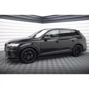 Additivi Maxton Design versione 2 adatti per Audi SQ7, Q7 S-Line 2016-2019, verniciatura nera-image-6235938