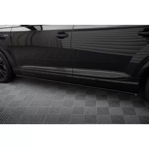Additivi Maxton Design versione 2 adatti per Audi SQ7, Q7 S-Line 2016-2019, verniciatura nera-image-6235940
