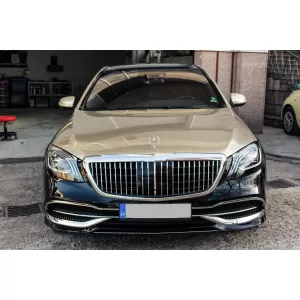 Pacchetto Maybach adatto per Mercedes S-Class W222 2013-2020 con fari a LED e fanali posteriori a LED-image-6236032