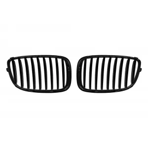 Black kidney grilles suitable for BMW 5 Series GT F07 2009-2013