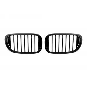 Black kidney grilles suitable for BMW 7 Series G11 short wheelbase, G12 long wheelbase after 2015.