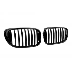 Black kidney grilles suitable for BMW 7 Series G11 short wheelbase, G12 long wheelbase after 2015.
