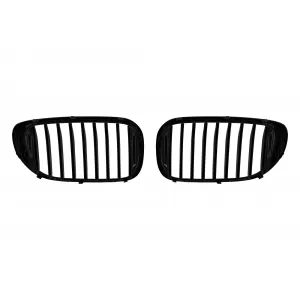 Black kidney grilles suitable for BMW 7 Series G11 short wheelbase, G12 long wheelbase after 2015.