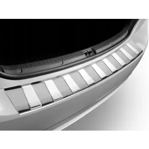 Protezione paraurti posteriore Avisa adatta per BMW X6 (2014–2019), cromo-image-6236154