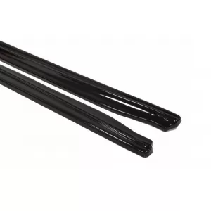 Maxton Design additives suitable for BMW 5 Series GT F07 2009-2013 side skirts, black lacquer