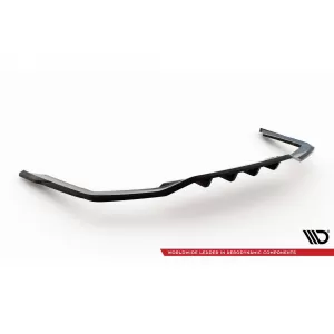 Spoiler Maxton Design versione 2 adatto per paraurti posteriore della BMW Serie 7 G11 con pacchetto M 2019-2022, verniciato nero-image-6236197