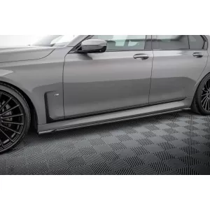 Accessori Maxton Design adatti per BMW Serie 7 G11 con pacchetto M 2019-2022, laccato nero-image-6236208