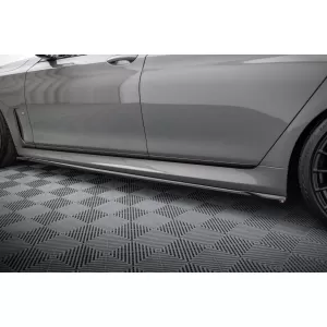 Accessori Maxton Design adatti per BMW Serie 7 G11 con pacchetto M 2019-2022, laccato nero-image-6236209