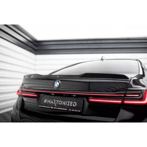 Spoiler Maxton Design adatto per BMW Serie 7 G11 con pacchetto M 2015-2022, laccato nero-image-6236217