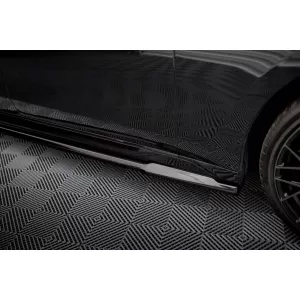 Additivi Maxton Design adatti per BMW Serie 7 M-Pack, M760E G70 dopo il 2022, laccato nero-image-6236247