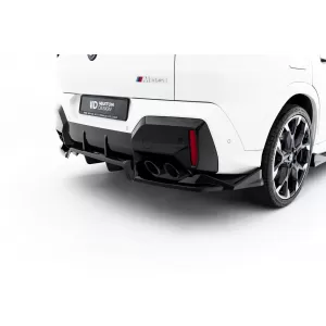 Kit spoiler Maxton Design adatto per minigonne, paraurti anteriore, paraurti posteriore e bagagliaio per BMW X2 U10 con pacchetto M dopo il 2023 in laccato nero-image-6236298