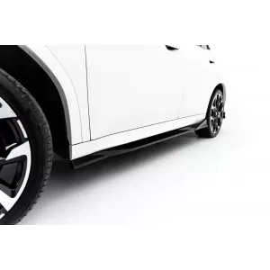 Kit spoiler Maxton Design adatto per minigonne, paraurti anteriore, paraurti posteriore e bagagliaio per BMW X2 U10 con pacchetto M dopo il 2023 in laccato nero-image-6236303