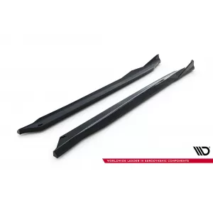 Additivi Maxton Design adatti per BMW X2 U10 con pacchetto M dopo il 2023, verniciatura nera-image-6236313