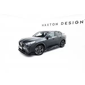 Additivi Maxton Design adatti per BMW X2 U10 con pacchetto M dopo il 2023, verniciatura nera-image-6236316