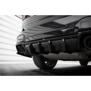 Diffusore Maxton Design adatto per paraurti posteriore M su BMW X3 F97 dopo il 2021 -oo--oo-, verniciato nero-image-6236337