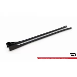 Maxton Design additives suitable for BMW X3 M F97 side skirts after 2021, black lacquer