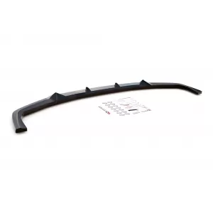 Maxton Design version 1 spoiler suitable for front bumper of BMW X5M F95 after 2018, black lacquer