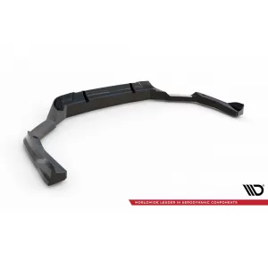 Spoiler Maxton Design adatto per paraurti posteriore di BMW X5 M F95 dopo il 2023, laccato nero-image-6236381