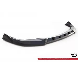 Spoiler versione 2 Maxton Design adatto per paraurti anteriore di BMW X6M F96 dopo il 2020, verniciato di nero-image-6236414