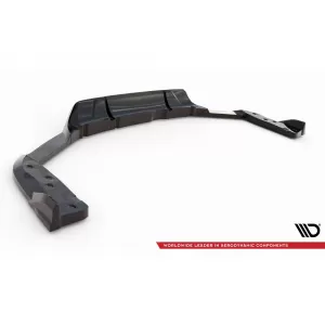 Spoiler Maxton Design adatto per paraurti posteriore di BMW X6M F96 dopo il 2020, laccato nero-image-6236421