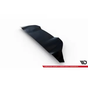 Maxton Design spoiler suitable for BMW XM G09 roof after 2022, black lacquer