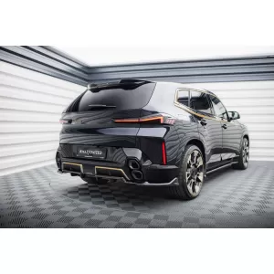 Maxton Design spoiler suitable for BMW XM G09 roof after 2022, black lacquer