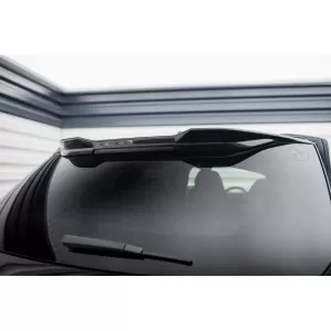 Maxton Design spoiler suitable for BMW XM G09 roof after 2022, black lacquer