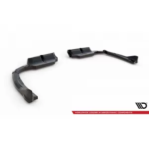 Spoiler Maxton Design adatto per paraurti posteriore di BMW XM G09 dopo il 2022, verniciato di nero-image-6236454
