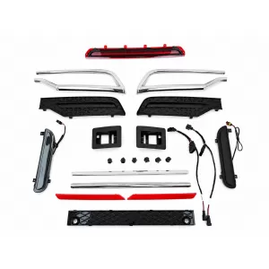 Kit Carrocería para Mercedes Clase V W447 Vito W448 2014- Parrilla LED Cascada Parachoques-image-6339228