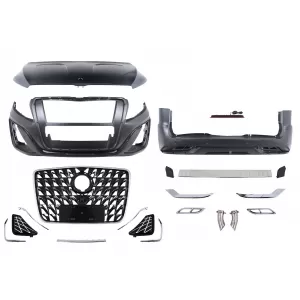 image-4-Kit Carrozzeria per Mercedes Classe V W447 Vito W448 2014- Griglia LED Dragon Paraurti
