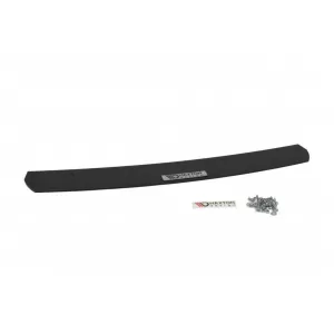 Spoiler Maxton Design tip Racing versiunea 3, potrivit pentru bara frontală ST pe Ford Focus 2015-2018, negru mat-image-6236834