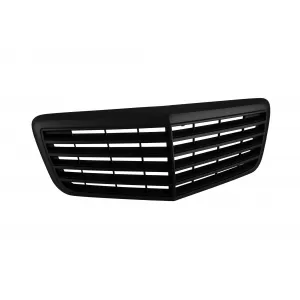 Matte black grille suitable for Mercedes E-class W211 sedan, estate 2007-2009