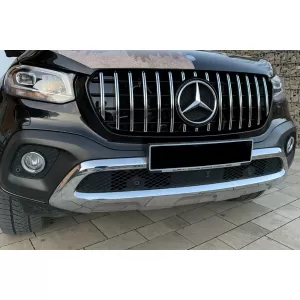 Griglia in stile GT cromo/nera adatta per Mercedes X-Class BR470 dopo il 2018-image-6236997