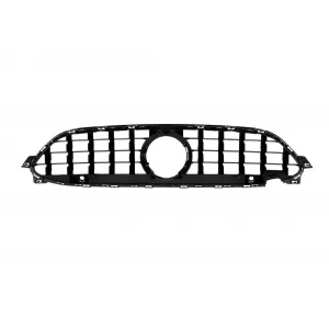 Chrome/black GT style grille suitable for Mercedes CLE C236 coupe, A236 cabriolet after 2024