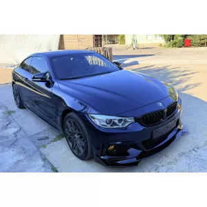 M-style tükörborítás BMW 1-es F20, 2-es F22, 3-as F30, 3-as GT F34, 4-es F32, F33, F36, i3, X1 E84 modellekhez, fényes fekete-image-6237084