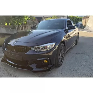 M-style tükörborítás BMW 1-es F20, 2-es F22, 3-as F30, 3-as GT F34, 4-es F32, F33, F36, i3, X1 E84 modellekhez, fényes fekete-image-6237086