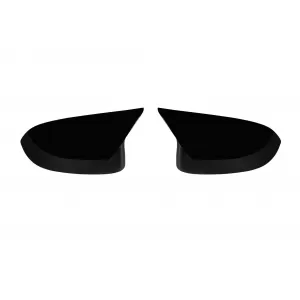 image-77-M-type mirror caps suitable for BMW X3 G01, X4 G02 after 2018, X5 G05, X6 G06, X7 G07 after 2019, black lacquer