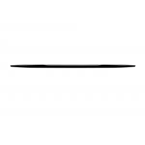 M Style spoiler suitable for trunk for BMW X4 G02 after 2018, black lacquer