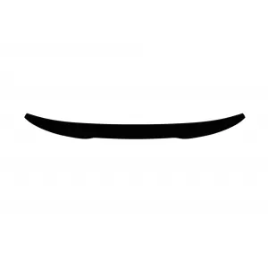 M Style spoiler suitable for trunk for BMW X4 G02 after 2018, black lacquer
